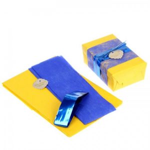 Набор для упаковки подарка “Контраст” (бумага упаковочная+декор)   150187
