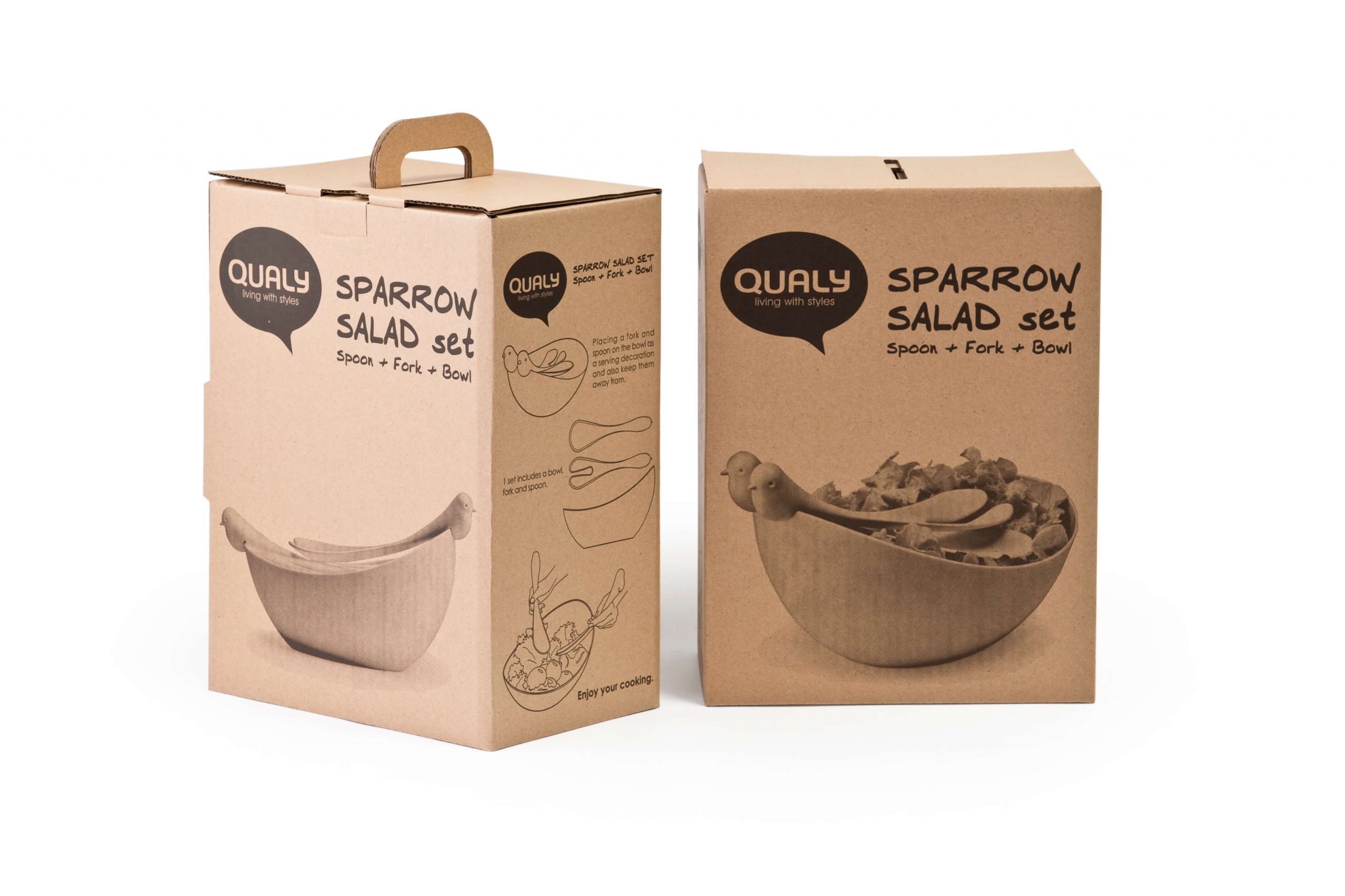 QL10098 Sparrow Salad Set package — копия