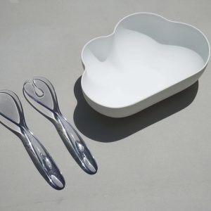 Миска для салата с ложками “CLOUD”