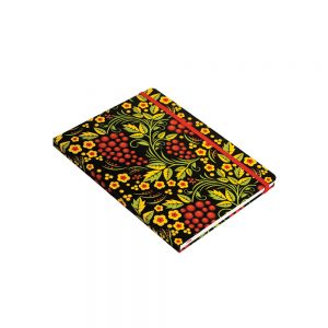 Записная книжка “Хохлома на черном”