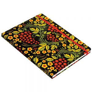 Записная книжка “Хохлома на черном”
