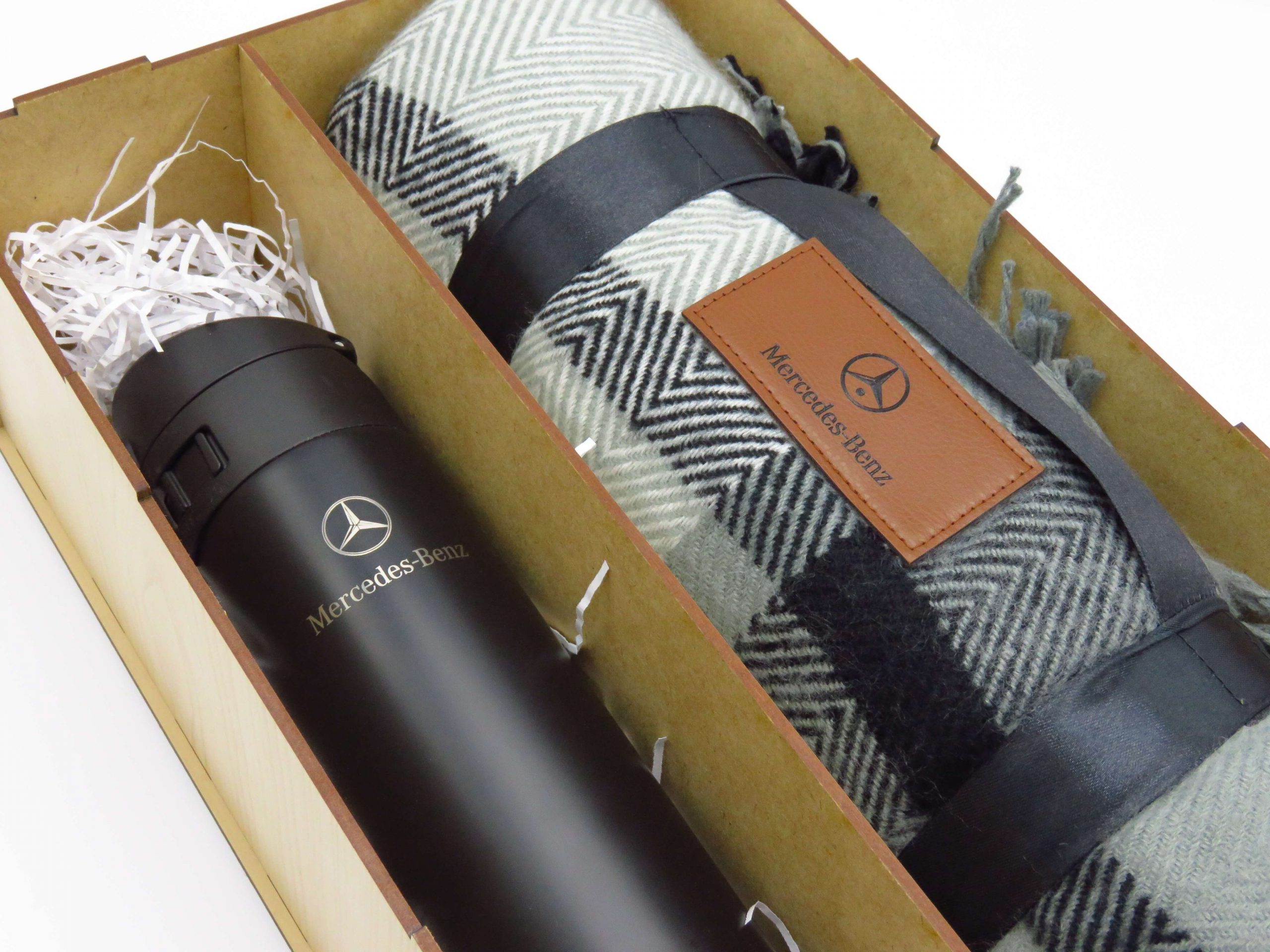 "Mercedes-Benz" подарочный набор, плед и термос купить в Минске ...