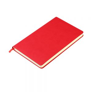 Блокнот A5 "Molto" с линованными страницами – Красный PP