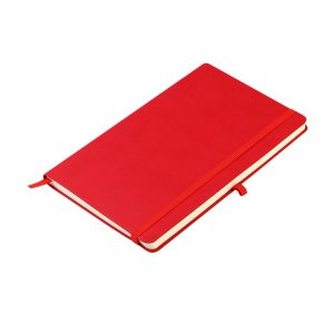 Блокнот A5 "Legato" с линованными страницами – Красный PP