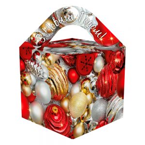 №4 КУБИК БОЛЬШОЙ “ВОСТОРГ”” 700 грамм новогодний подарок классический
