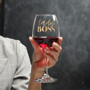 Бокал для вина «Lady boss», 350 мл